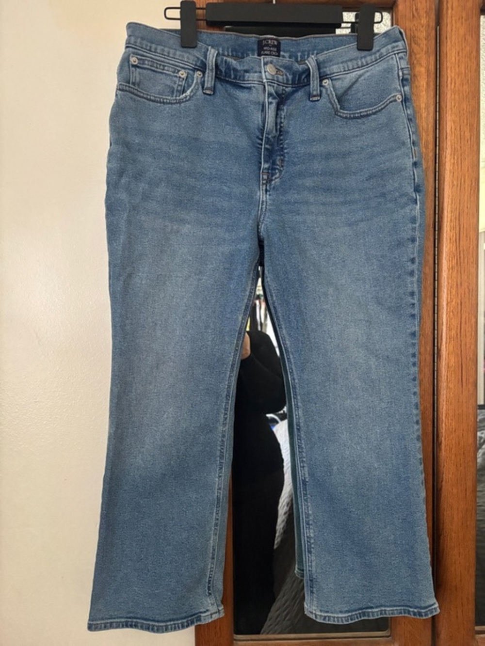 J. Crew crop flare jeans size 30 petite new with no tags . All day stretch